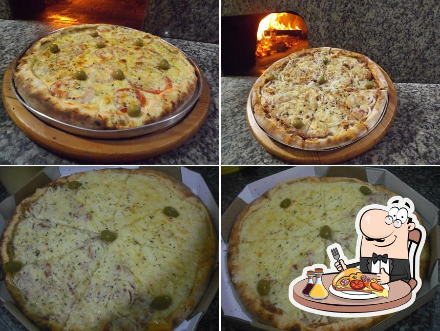 Experimente pizza no Dom Leandro Pizzaria