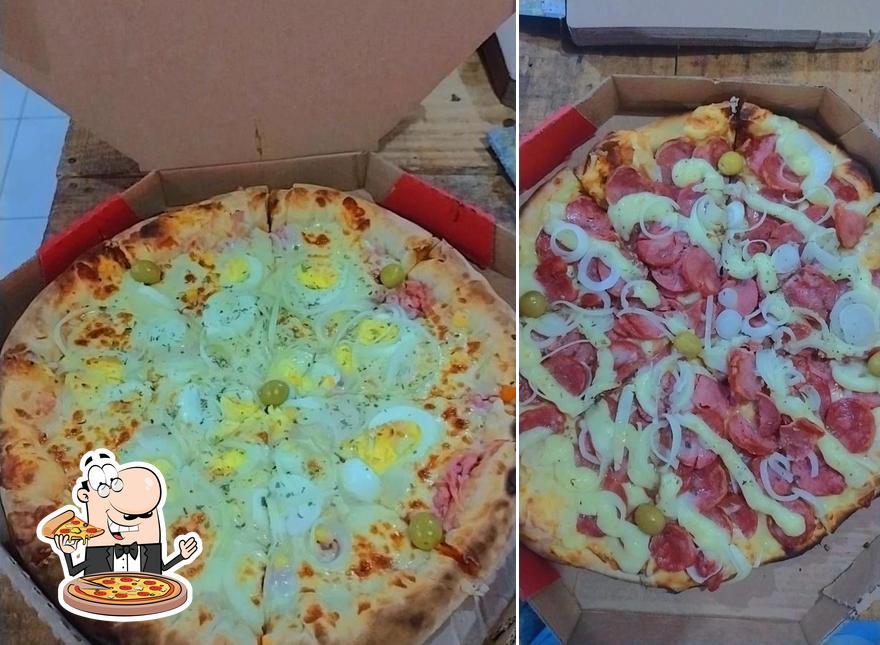 Consiga pizza no Pizzaria capricciosa