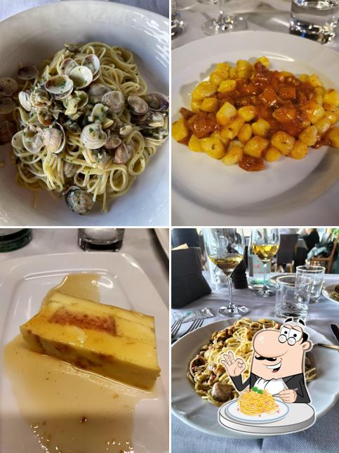 Spaghetti alla carbonara al Ristorante Rendez Vous da Marcello