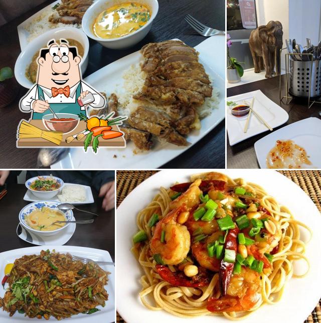 Спагетти болоньезе в "Thai Food Express"