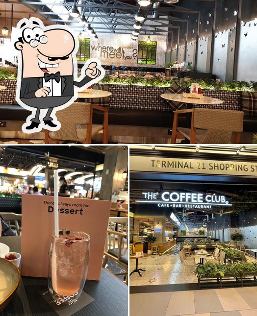 The interior of THE COFFEE CLUB - Terminal 21 Pattaya