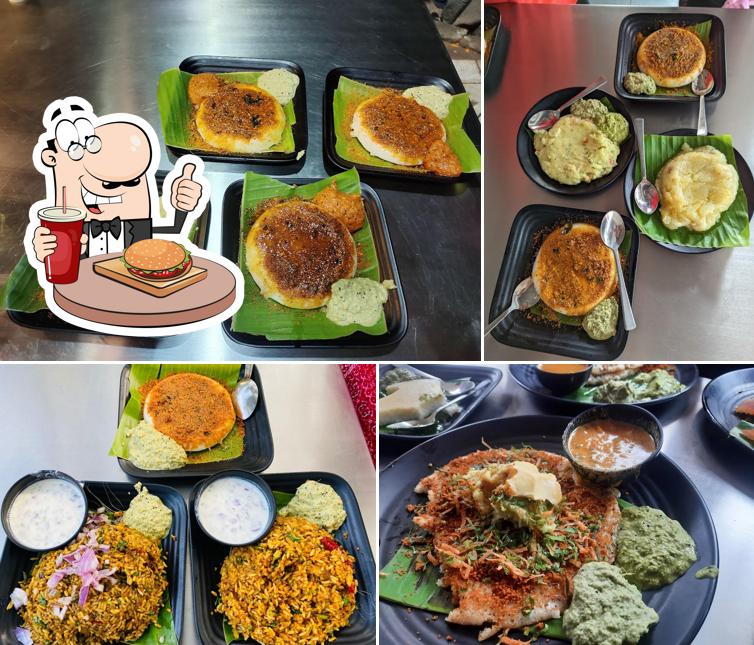 Try out a burger at The Rameshwaram Cafe