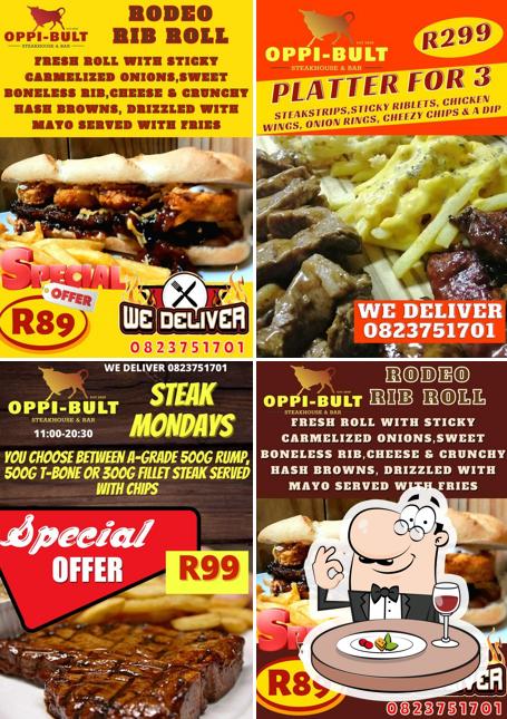 Comida en Vryburg klub lapa (Oppi-Bult)