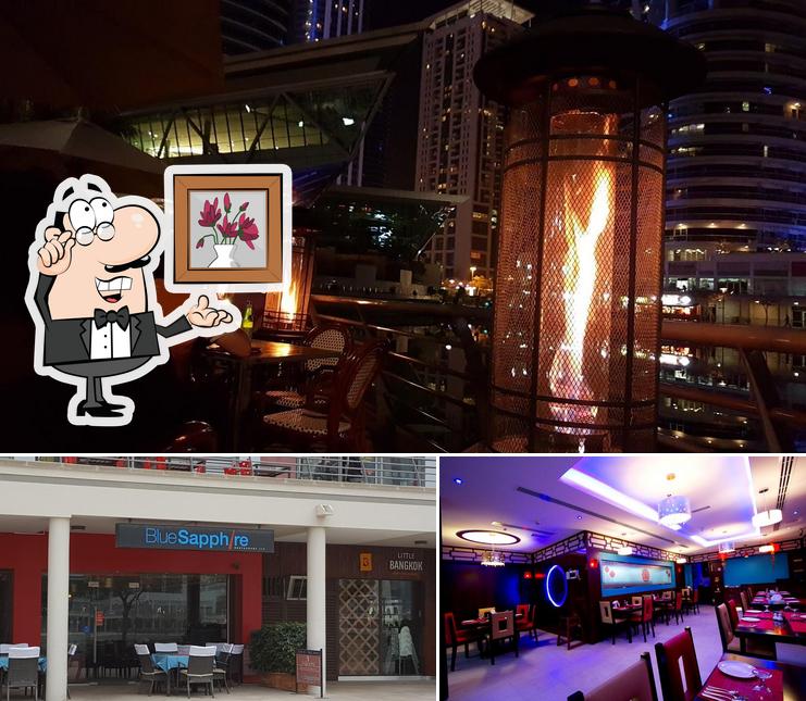 Check out how Blue Sapphire Restaurant looks inside