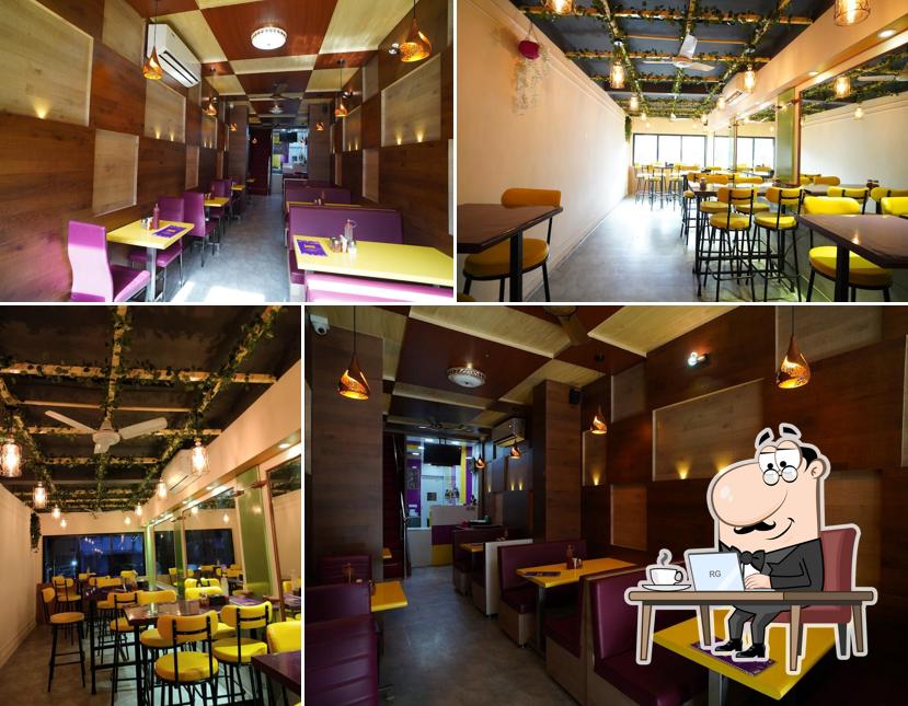 The interior of Cheesy Appetite