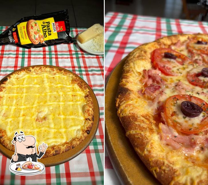 No Pizzaria Ben Voluto Eloy Chaves, você pode provar pizza