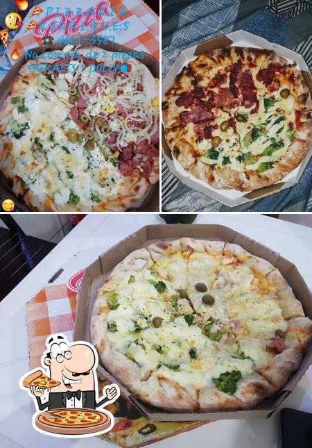 Experimente pizza no Pizzaria Rodrigues