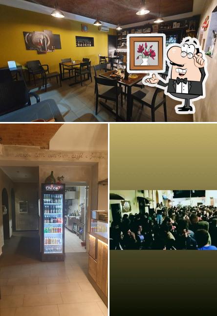 Dai un'occhiata agli interni di Civico 7 Wine Bar