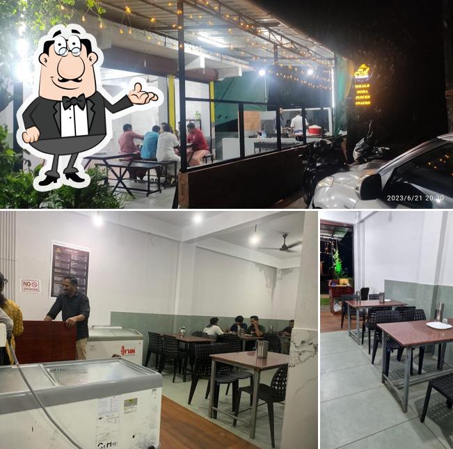 The interior of Veed restaurant