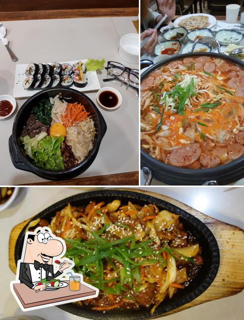 Food at Soban Korean Restaurant