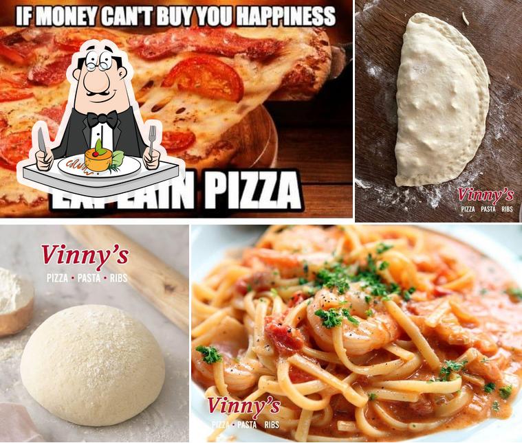 Vinnys pizza pasta ribs Beenleigh in Beenleigh Restaurant menu and