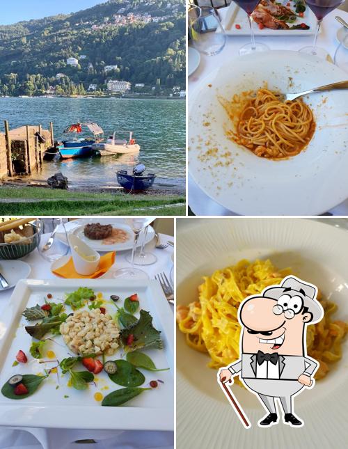 Curiosa tra la parte esterna di Osteria Ara 36