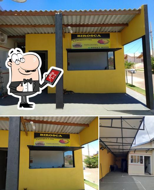 O exterior do Birosca Lanches e Cia