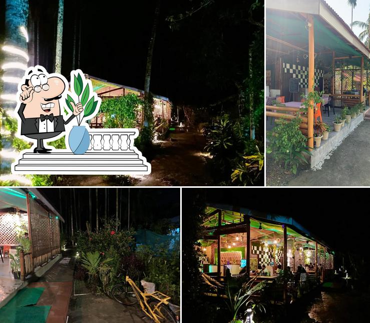 The exterior of GARDEN CAFE