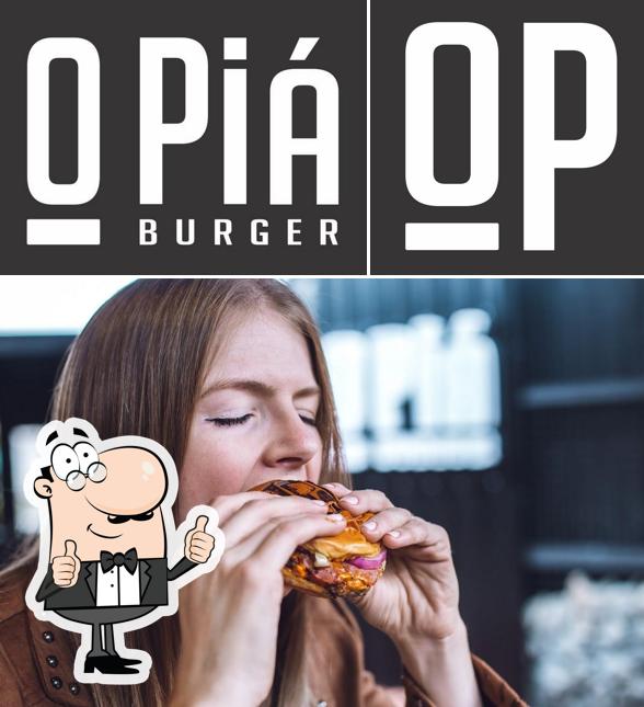 Look at this picture of O Piá Burger