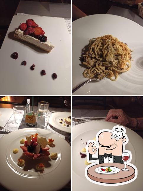 Cibo al Osteria Canevon