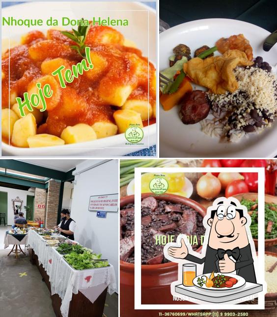 Comida em Prato Sete Refeições Caseiras