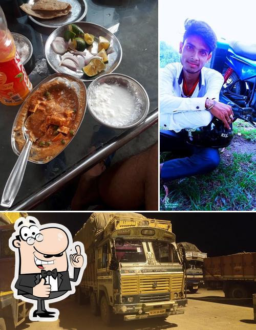 See this pic of Punjab Rajasthan Dhaba