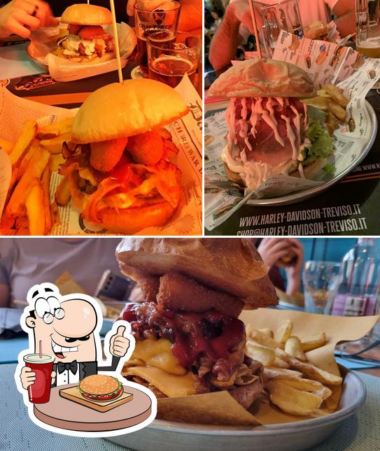 Concediti un bell'hamburger a Harley's Pub Dolo