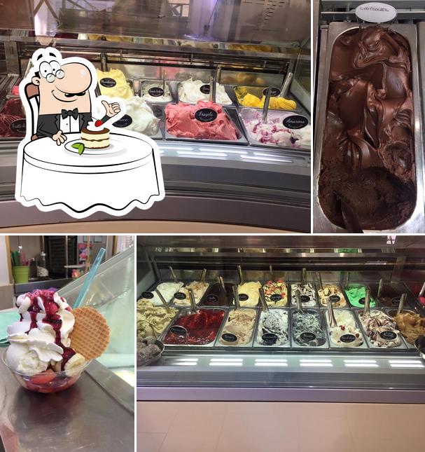 Gelateria Fior di Gusto Albano Laziale propone un'ampia selezione di dessert