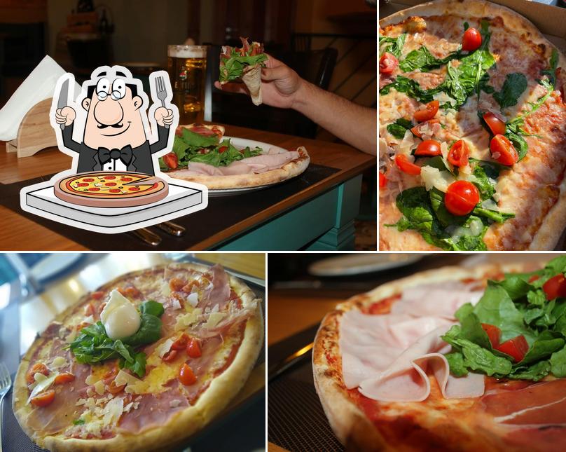 Elige una pizza en Grande Roma