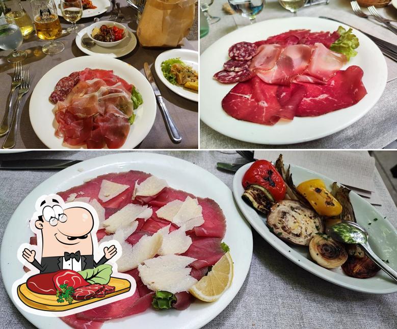 Carpaccio di manzo al Ristorante alla Lega