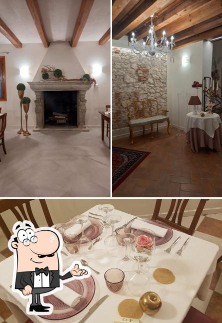 Gli interni di Ristorante borgo cicogna