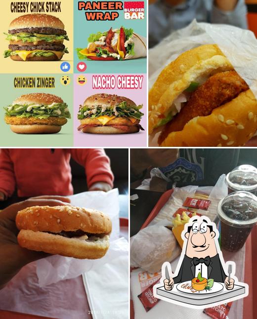 Meals at Burger BAR