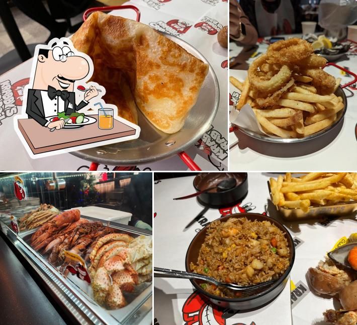 KRABBY'S CRAB BOIL in Docklands Restaurant menu and reviews