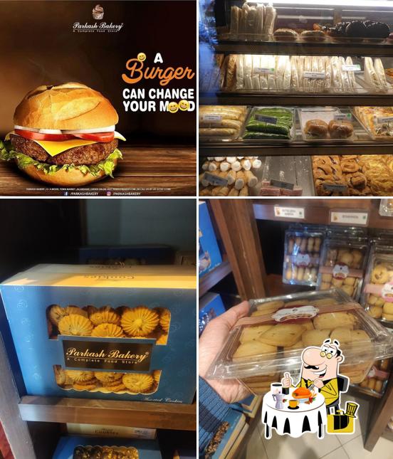 Meals at Parkash Bakery