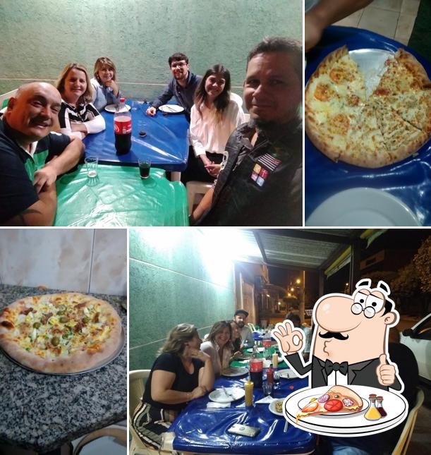 Consiga pizza no Genial Pizzaria & Lanchonete