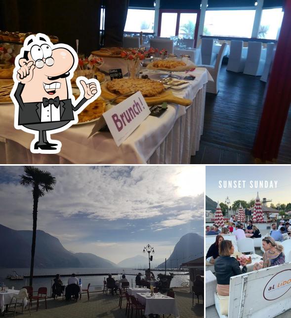 Gli interni di Al Lido Ristorante Bar Beach lounge