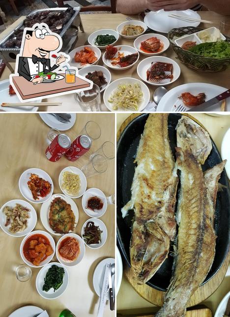 Comida em Kyong Mi Jeong