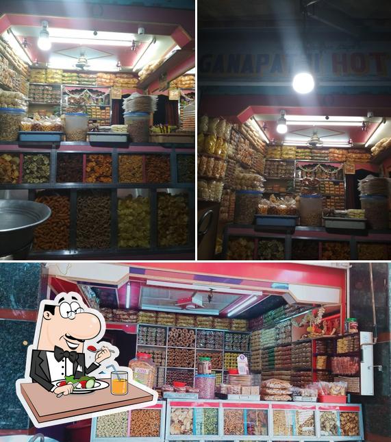 Food at Sri Ganapathi Hot Chips