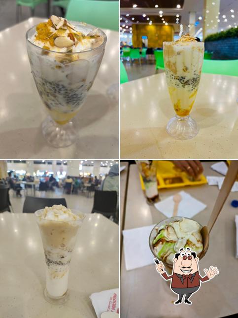 Food at Falooda Nation