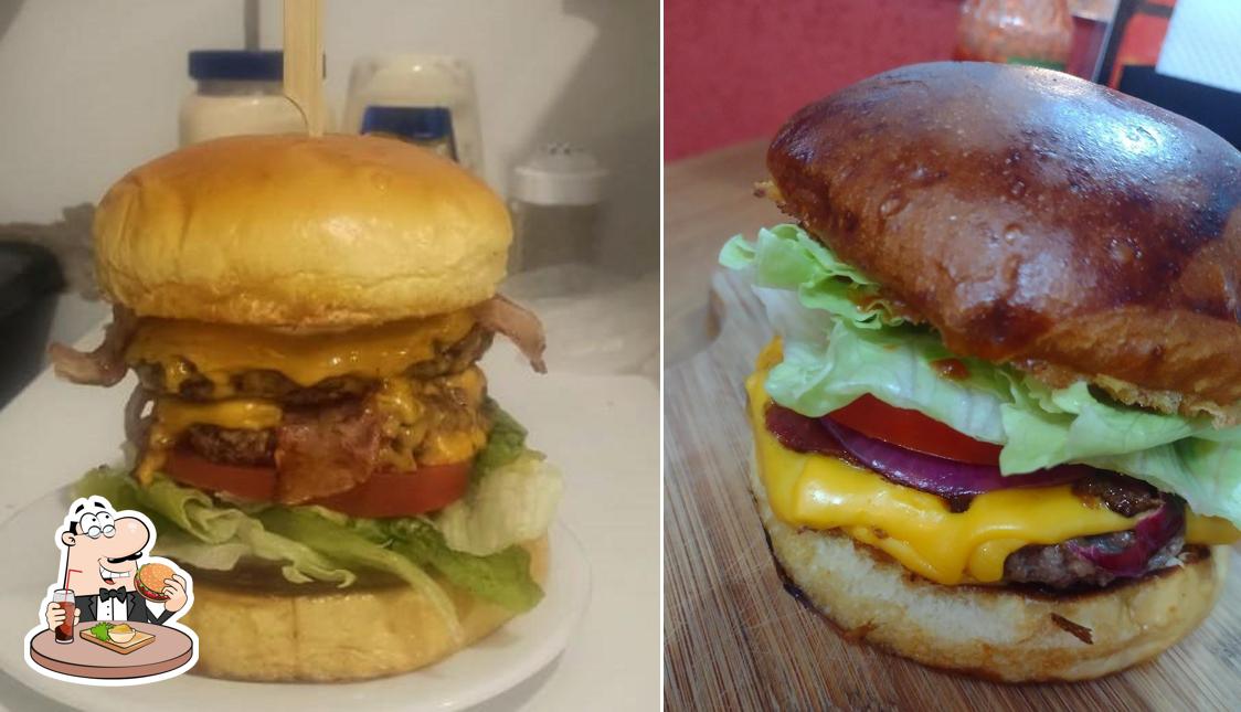Delicie-se com um hambúrguer no O Mineiro - Pastéis e Lanches