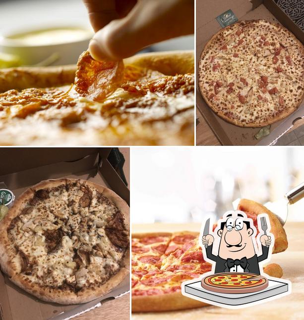 Попробуйте пиццу в "Papa Johns Pizza"