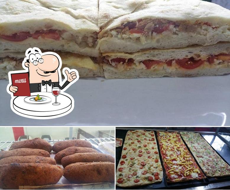 Cibo al Pizzeria Rosticceria Tavola Calda I Due Monelli