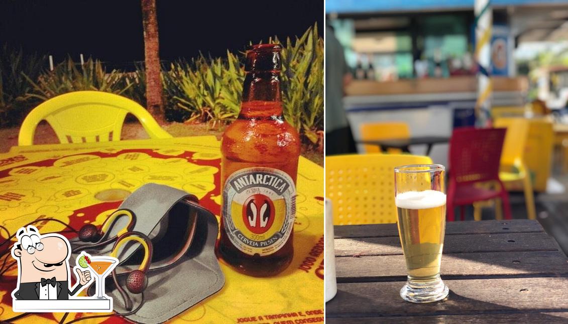 Escolha uma bebida do menu