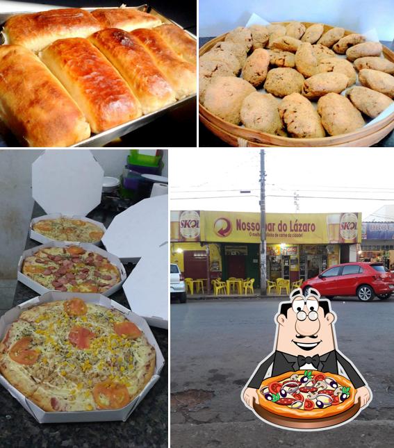 Peça pizza no Nosso Bar do Lázaro