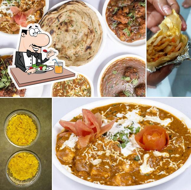 Food at Desi Chinese Food Court
