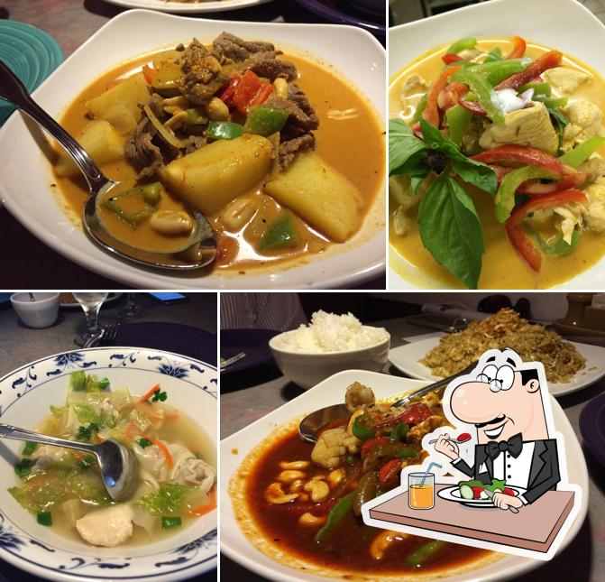 Food at The Thai Restaurant