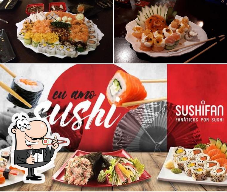 Sushi é um popular cozinha originário do Japão