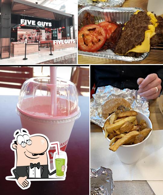 Five Guys offre un éventail de boissons