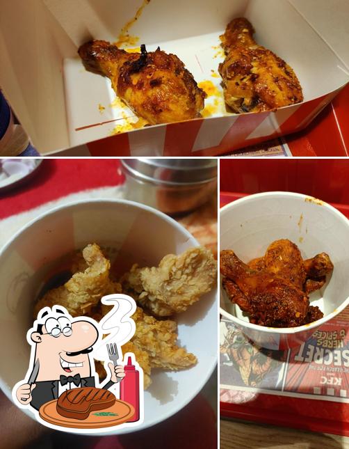 Try out meat meals at KFC