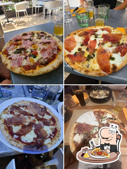 Essayez de nombreux types de pizzas