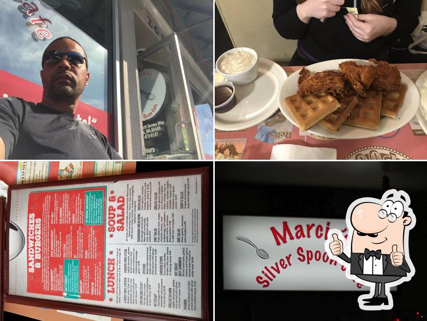 Marcia's Silver Spoon Cafe in Restaurant menu and reviews