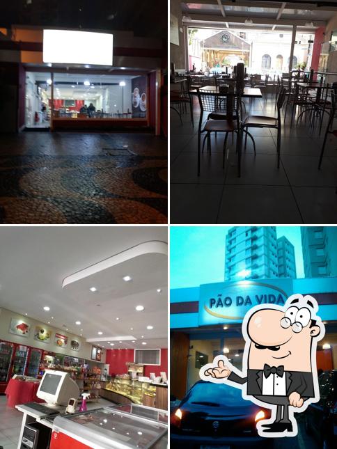 Sente em uma das mesas no Padaria Pão da Vida Campinas