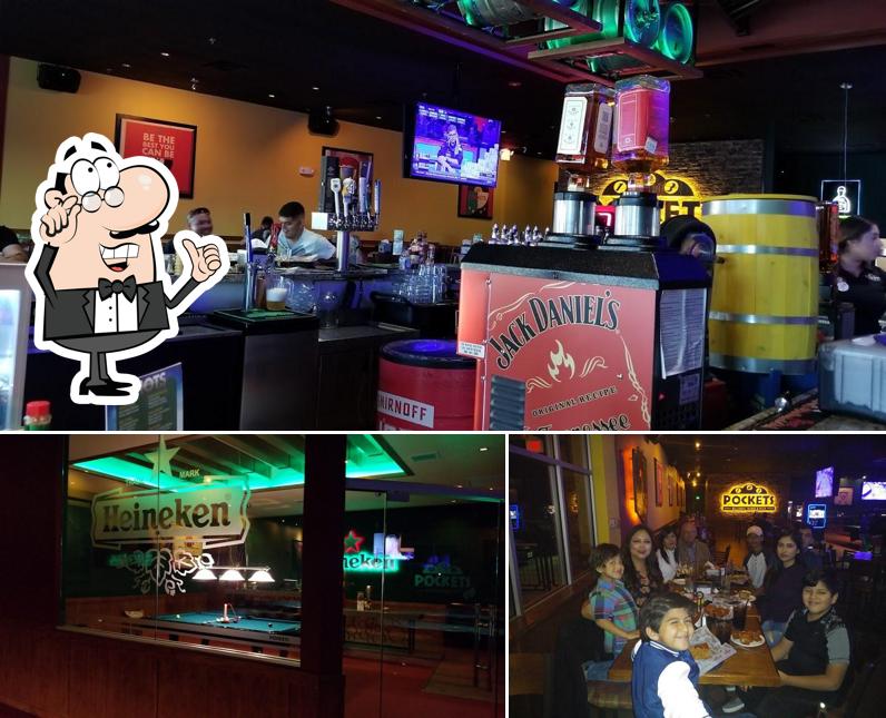 Pockets Billiards, Wings & Beer, 13650 Eastlake Blvd in Horizon City