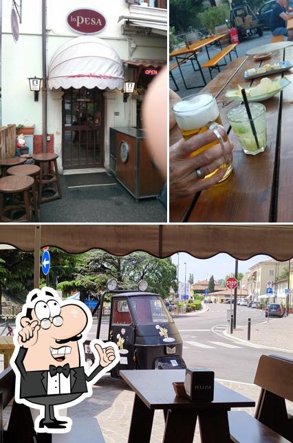 Gli interni di Bar La Pesa